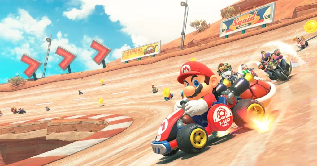 mario kart world